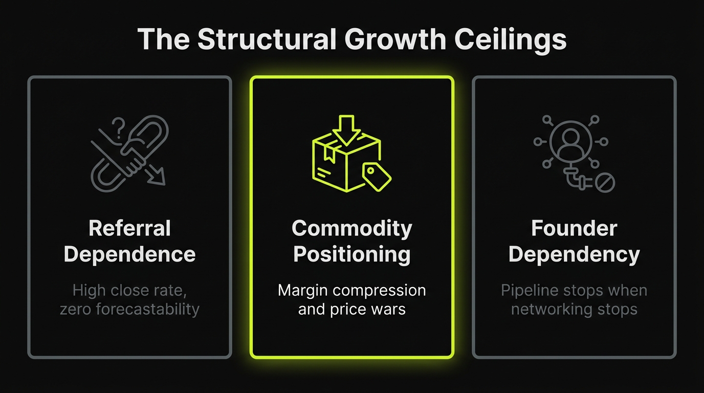The structural growth ceilings capping MSPs