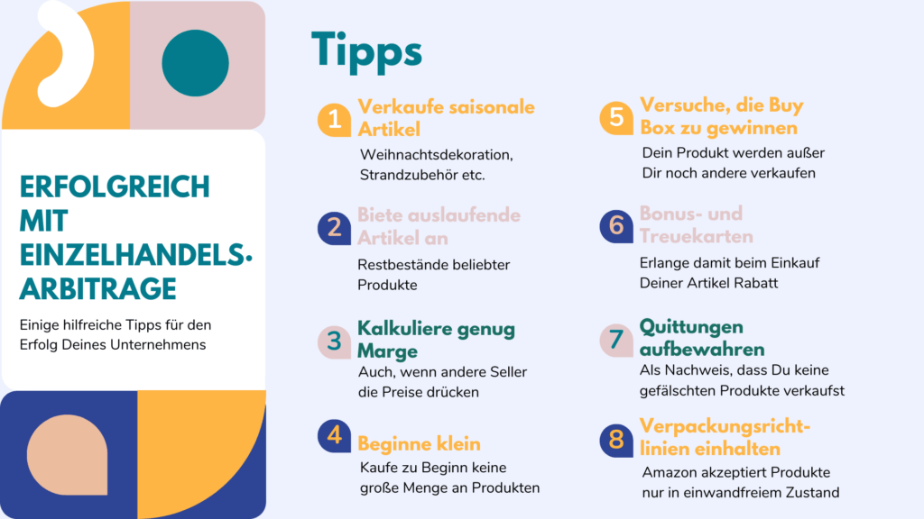 8 wichtige Tipps zu Verpackungsrichtlinien, Produkttyp und Einkauf, um Retail Arbitrage zu nutzen und erfolgreich auf Amazon zu verkaufen