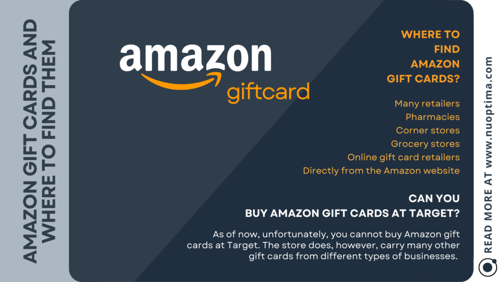 Does Target Sell Amazon Gift Cards Nuoptima