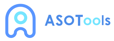 Image showing ASOTools’s logo as one of the ASO optimization tools for keyword research and competitor analysis.