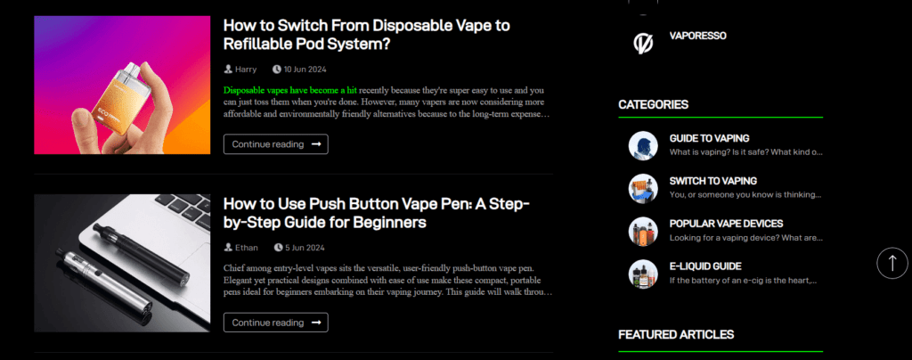 Vaporesso’s blog