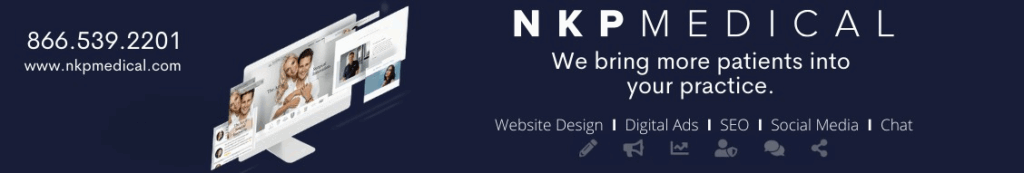 logo of NKP Medical Marketing.