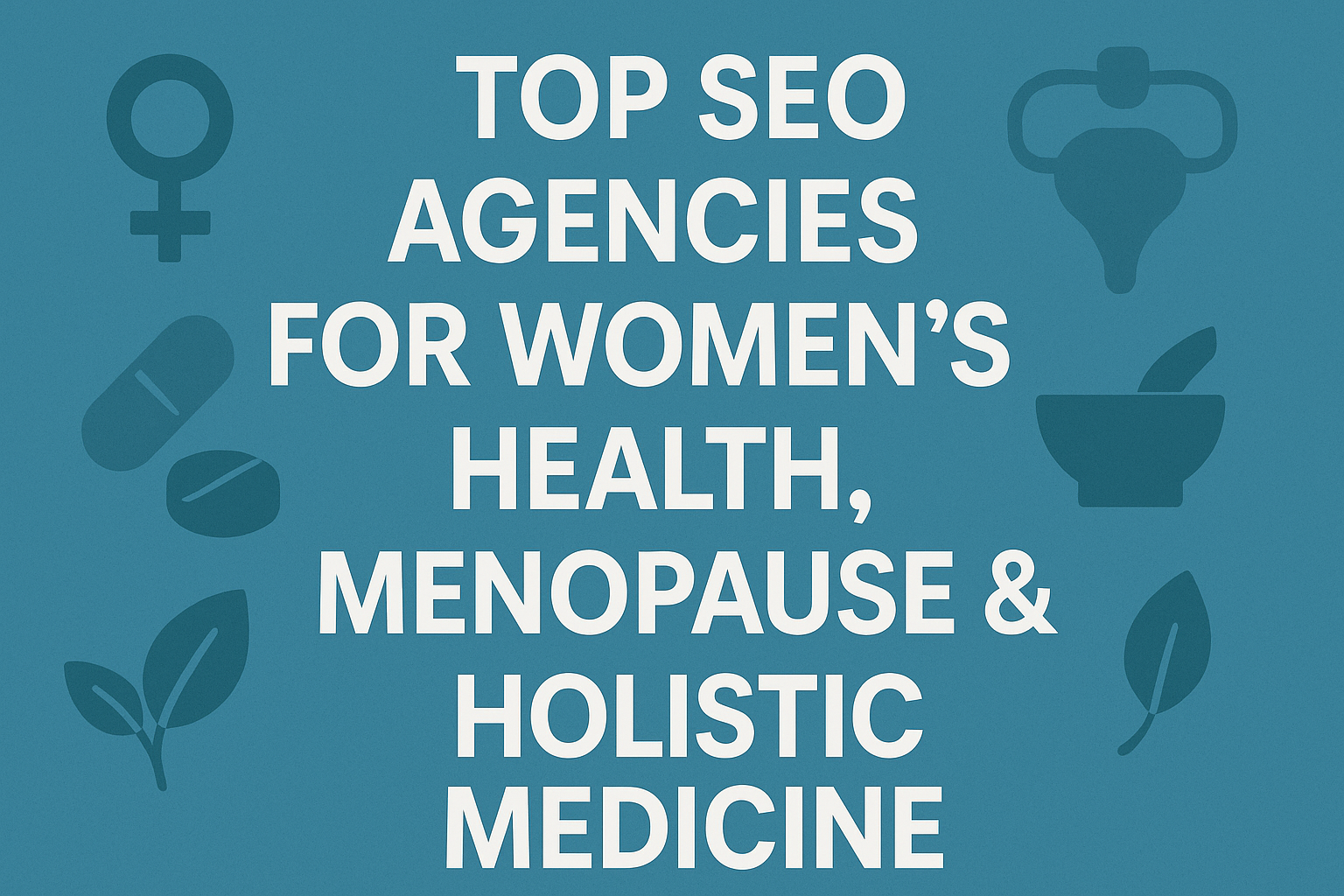 Top Menopause Clinic SEO Agencies for Women’s Health & Holistic Medicine