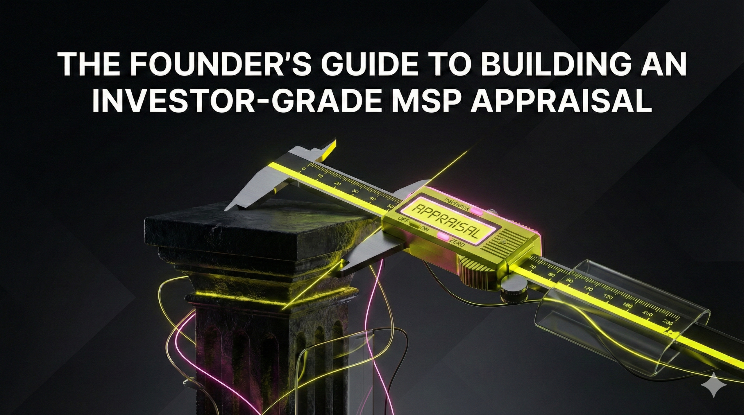 The Founder’s Guide to Building an Investor-Grade MSP Appraisal