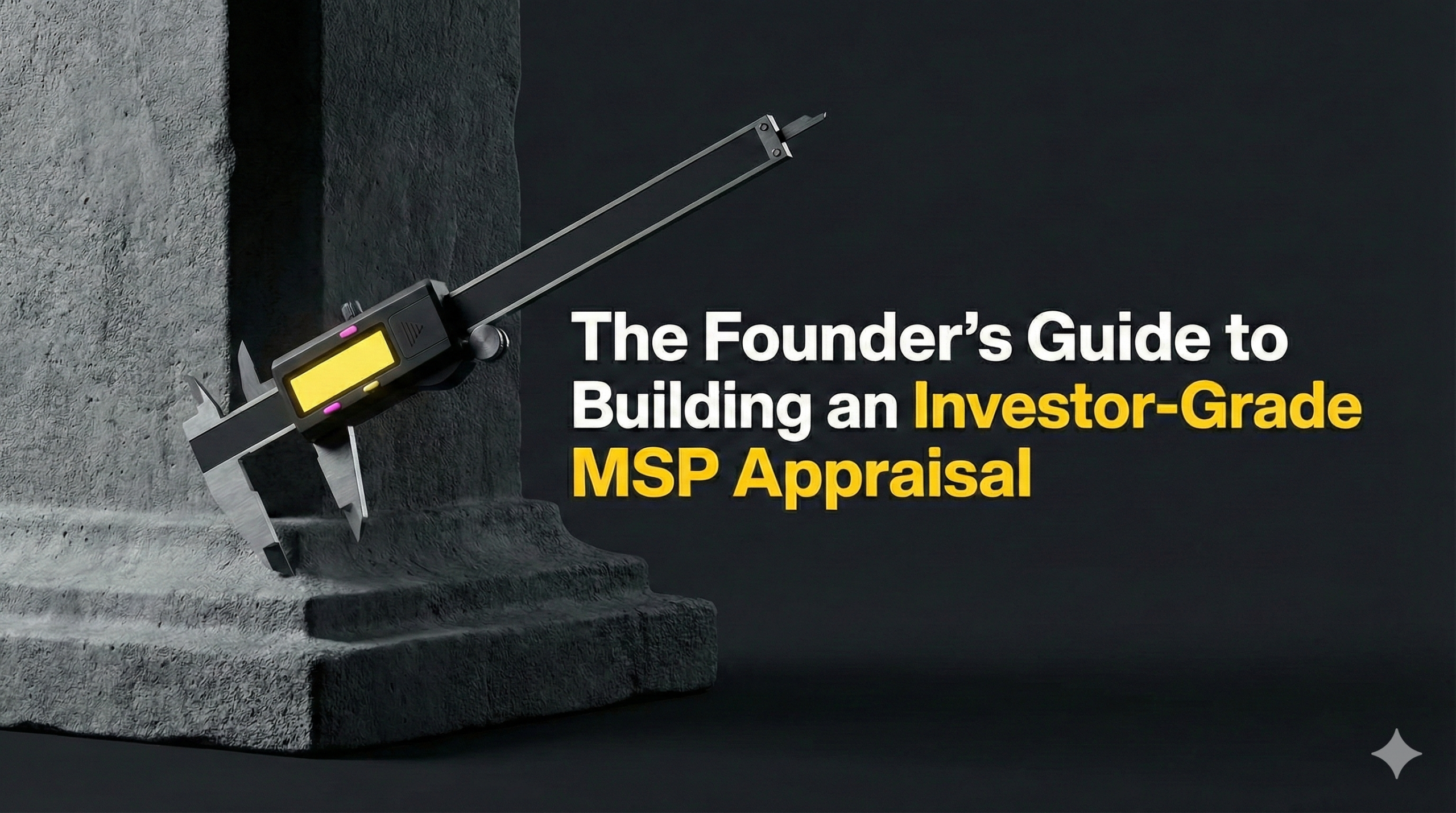 The Founder’s Guide to Building an Investor-Grade MSP Appraisal
