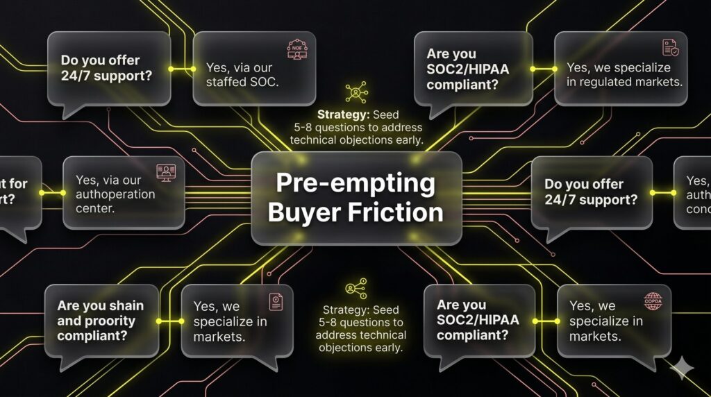 A list of common MSP questions and strategic answers designed for a Google Business Profile Q&A section.