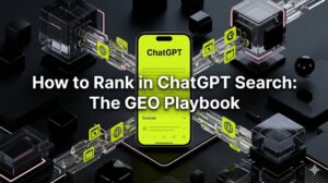 How to Rank in ChatGPT Search: The Definitive GEO Playbook