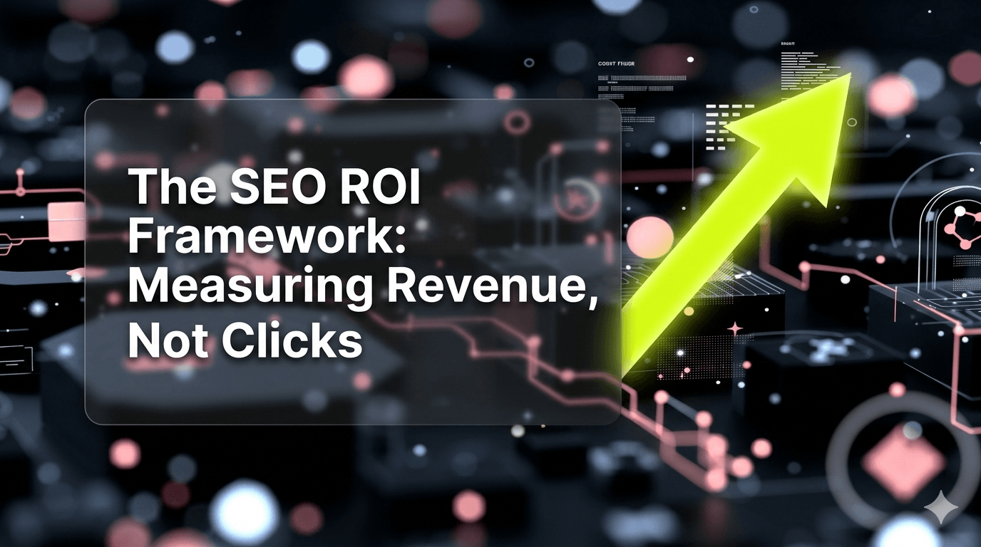 The SEO ROI Framework (Measuring Revenue, Not Clicks)