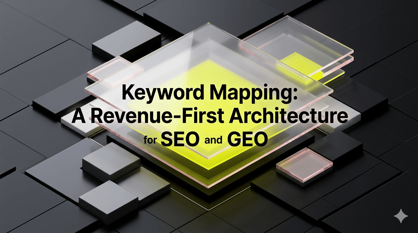 Keyword Mapping (The Revenue-First Architecture for SEO and GEO)