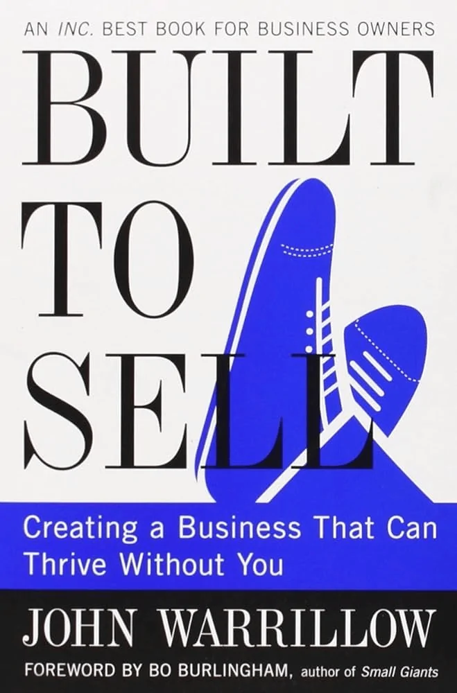 An image of the cover of the book ‘Built to Sell’ by John Warrillow as one of the top SaaS books to for SaaS founders.