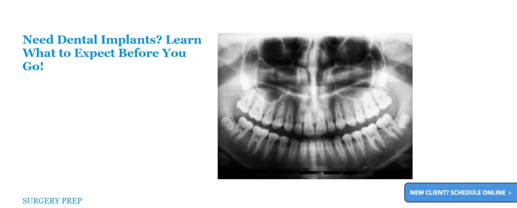 An example of a dental blog post